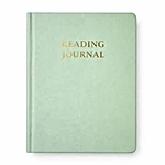 Шкіряний читацький щоденник - м'ятний