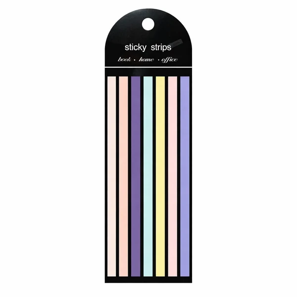 Довгі стікери sticky strips - темні кольори