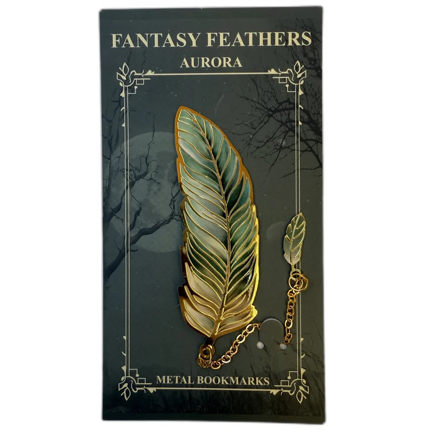 Металева закладка «Перо»