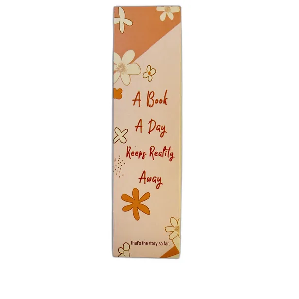 Звичайна закладка - "A Book A Day Keeps Reality Away"