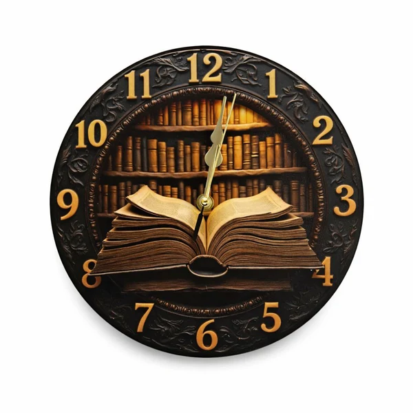 Годинник — книга та бібліотека