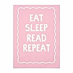 Постер - "EAT SLEAP READ REPEAT"